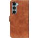 Чехол-книжка с застежкой KHAZNEH Retro Wallet для Motorola Moto G200 - Brown (293414Z). Фото 3 из 8