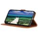 Чехол-книжка с застежкой KHAZNEH Retro Wallet для Motorola Moto G200 - Brown (293414Z). Фото 4 из 8