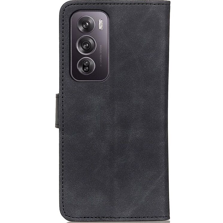 Чохол-книжка KHAZNEH Retro Wallet для OPPO Reno 12 Pro - Black: фото 5 з 8
