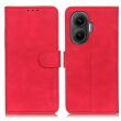 Чехол-книжка KHAZNEH Retro Wallet для Xiaomi Poco F7 - Red (381127R)