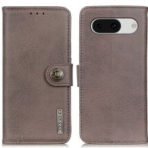 Чехол-книжка KHAZNEH Wallet Cover для Google Pixel 8A - Khaki: фото 1 из 8