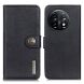 Чехол-книжка KHAZNEH Wallet Cover для OnePlus 11 - Black: фото 1 из 8