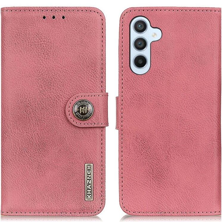 Чохол-книжка KHAZNEH Wallet Cover для Samsung Galaxy M35 (M356) - Pink: фото 1 з 9