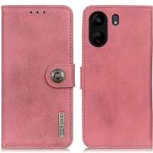 Чохол-книжка KHAZNEH Wallet Cover для Xiaomi Redmi 13C / Poco C65 - Pink: фото 1 з 8