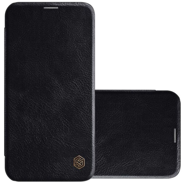 Чохол-книжка NILLKIN Qin Pro для Xiaomi Poco X4 Pro - Black: фото 6 з 20