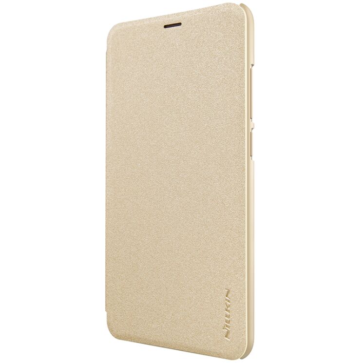 Чехол-книжка NILLKIN Sparkle Series для Xiaomi Redmi 5 - Gold: фото 3 из 17
