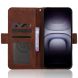 Чехол-книжка с карманами Deexe Wallet Stand для Infinix Hot 70 - Brown (422006Z). Фото 5 из 17