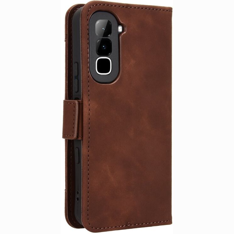 Чехол-книжка с карманами Deexe Wallet Stand для Infinix Hot 70 - Brown (422006Z) Чехол-книжка с карманами Deexe Wallet Stand для Infinix Hot 70 - Brown: фото 7 из 17