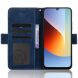 Чехол-книжка с карманами Deexe Wallet Stand для Xiaomi Redmi A7 Pro - Blue (409737L). Фото 4 из 15