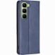 Чохол-книжка з кишеньками UniCase Geometric Pattern для Infinix Hot 70 - Blue (422001L). Фото 3 з 10
