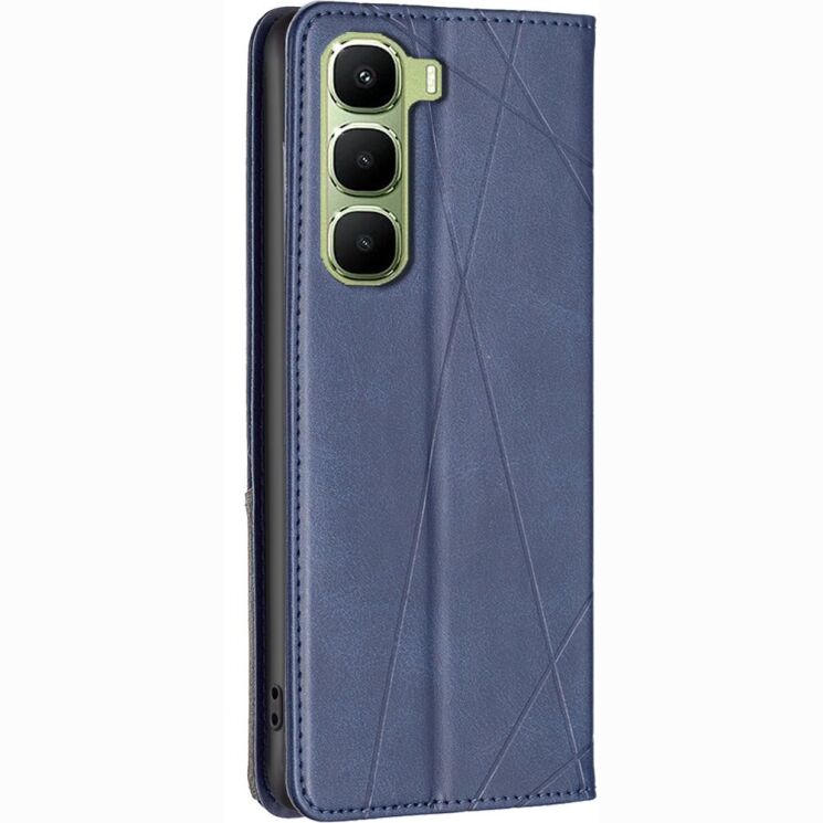 Чохол-книжка з кишеньками UniCase Geometric Pattern для Infinix Hot 70 - Blue (422001L) Чохол-книжка з кишеньками UniCase Geometric Pattern для Infinix Hot 70 - Blue: фото 3 з 10