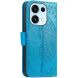 Чохол-книжка з малюнком UniCase Butterfly Pattern для OPPO Reno 16 / 16 Pro - Blue (413214L). Фото 5 з 14