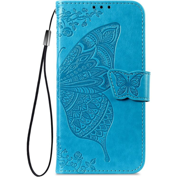 Чохол-книжка з малюнком UniCase Butterfly Pattern для OPPO Reno 16 / 16 Pro - Blue (413214L) Чохол-книжка з малюнком UniCase Butterfly Pattern для OPPO Reno 16 / 16 Pro - Blue: фото 4 з 14