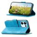 Чохол-книжка з малюнком UniCase Butterfly Pattern для OPPO Reno 16 / 16 Pro - Blue (413214L). Фото 3 з 14
