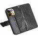 Чехол-книжка с рисунком UniCase Butterfly Pattern для Realme 16 Pro - Black (428030B). Фото 2 из 9