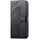 Чехол-книжка с рисунком UniCase Butterfly Pattern для Realme 16 Pro - Black (428030B). Фото 5 из 9