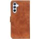 Чехол-книжка с застежкой KHAZNEH Retro Wallet для Samsung Galaxy S26 FE - Brown (412762Z). Фото 5 из 8