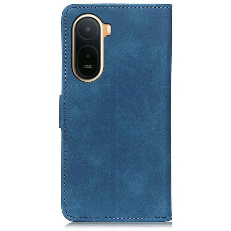 Чехол-книжка с застежкой KHAZNEH Retro Wallet для Xiaomi Redmi A7 Pro - Blue: фото 4 из 8