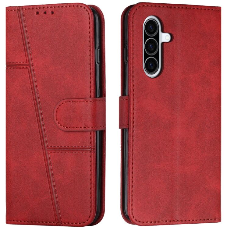 Чохол-книжка з застібкою UniCase Jet Cover для Samsung Galaxy A57 (A576) - Red: фото 1 з 10