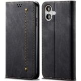 Чохол-книжка UniCase Jeans Wallet для Apple iPhone 16 - Black (360711B)