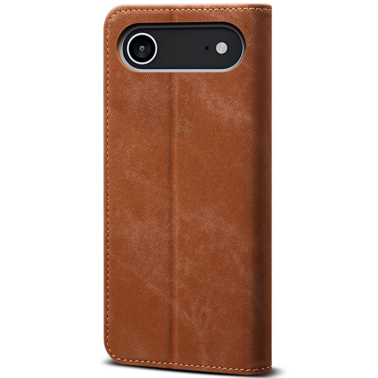 Чохол-книжка UniCase Jeans Wallet для Apple iPhone 17 Air - Coffee: фото 6 з 6