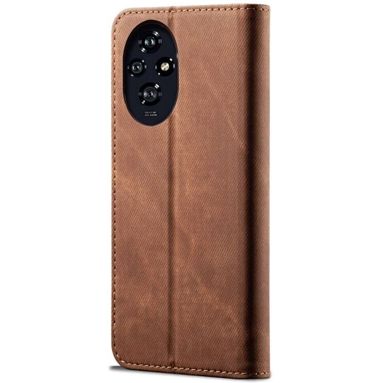 Чехол-книжка UniCase Jeans Wallet для Honor 200 Pro - Coffee: фото 6 из 6