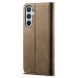 Чехол-книжка UniCase Jeans Wallet для Samsung Galaxy M14 (M146) - Khaki (322909K). Фото 7 из 7