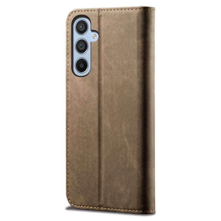 Чехол-книжка UniCase Jeans Wallet для Samsung Galaxy M14 (M146) - Khaki: фото 7 из 7