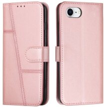 Чехол-книжка UniCase Jet Cover для Apple iPhone 16e - Rose Gold: фото 1 из 10
