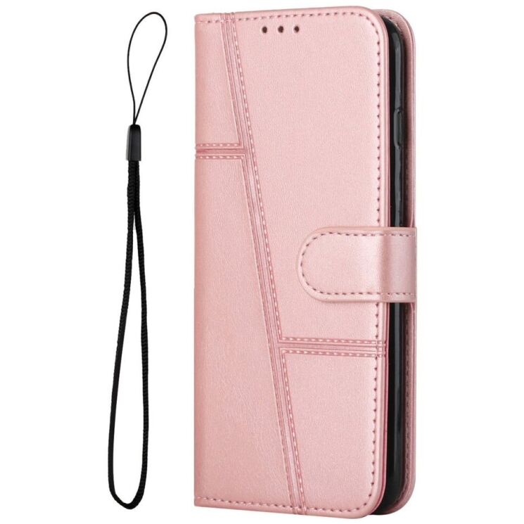 Чехол-книжка UniCase Jet Cover для Apple iPhone 16e - Rose Gold: фото 2 из 10