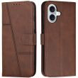 Чохол-книжка UniCase Jet Cover для Apple iPhone 17 - Brown (387204Z)
