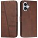 Чохол-книжка UniCase Jet Cover для Apple iPhone 17 - Brown (387204Z). Фото 1 з 11