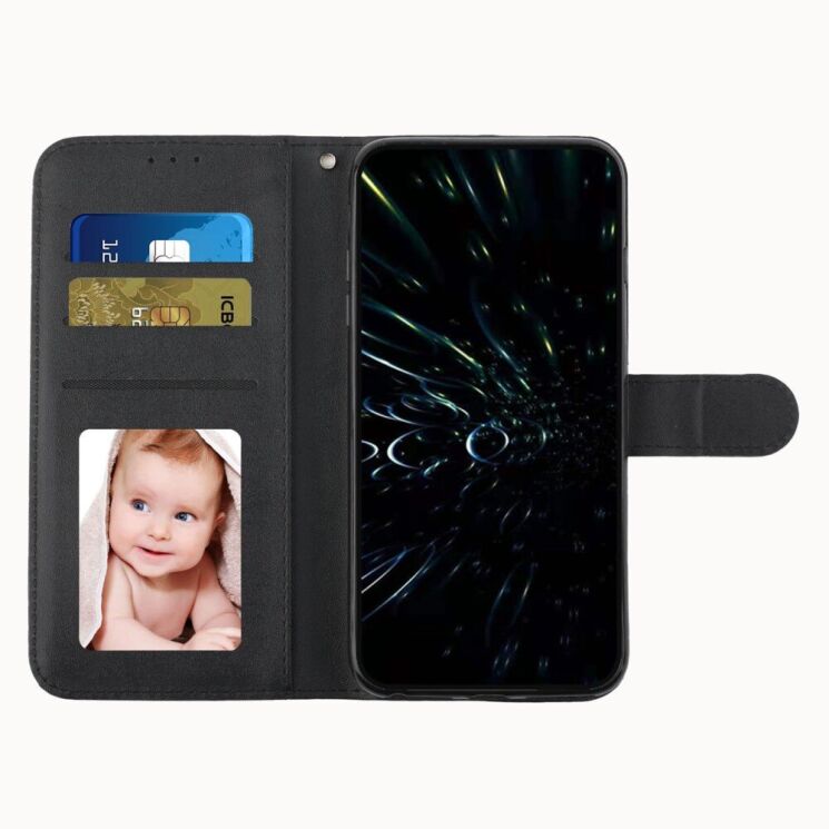 Чехол-книжка UniCase Jet Cover для OPPO A58 - Black: фото 3 из 10