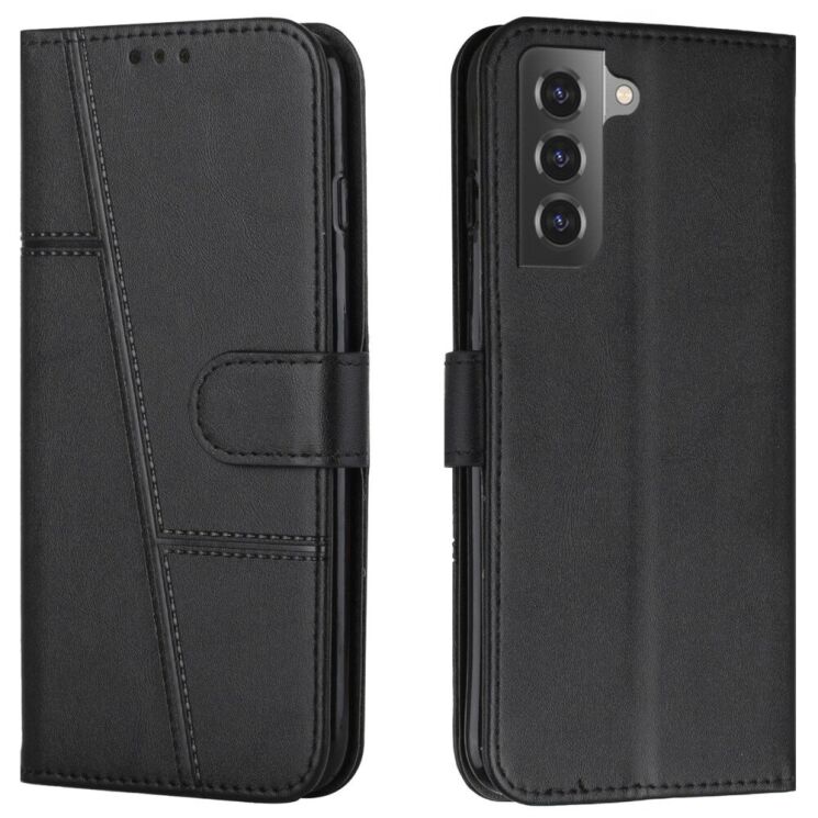 Чохол-книжка UniCase Jet Cover для Samsung Galaxy S22 (S901) - Black: фото 1 з 11