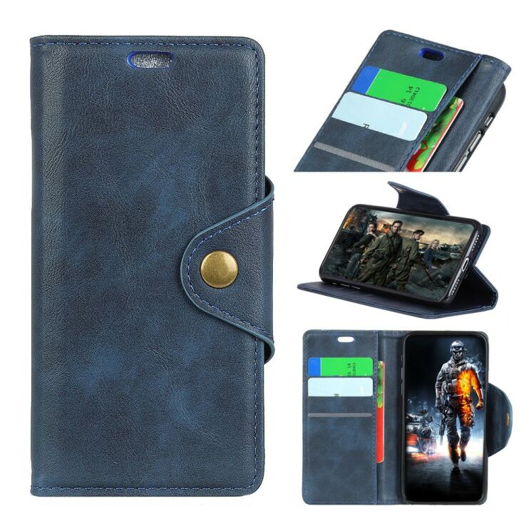 Чехол-книжка UniCase Vintage Wallet для Sony Xperia XZ3 - Blue: фото 1 из 7