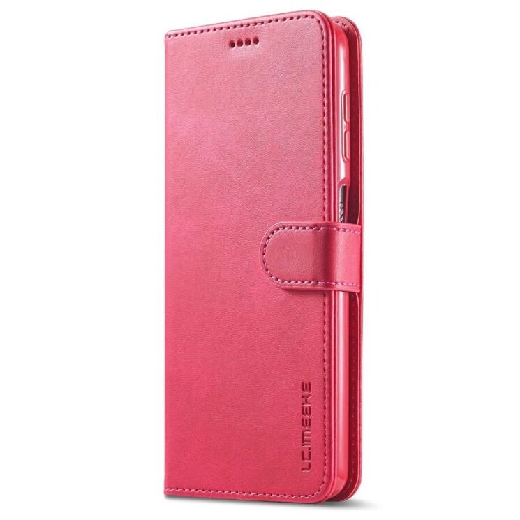 Чехол LC.IMEEKE Wallet Case для Samsung Galaxy A22 (A225) / M22 (M225) - Red: фото 2 из 17