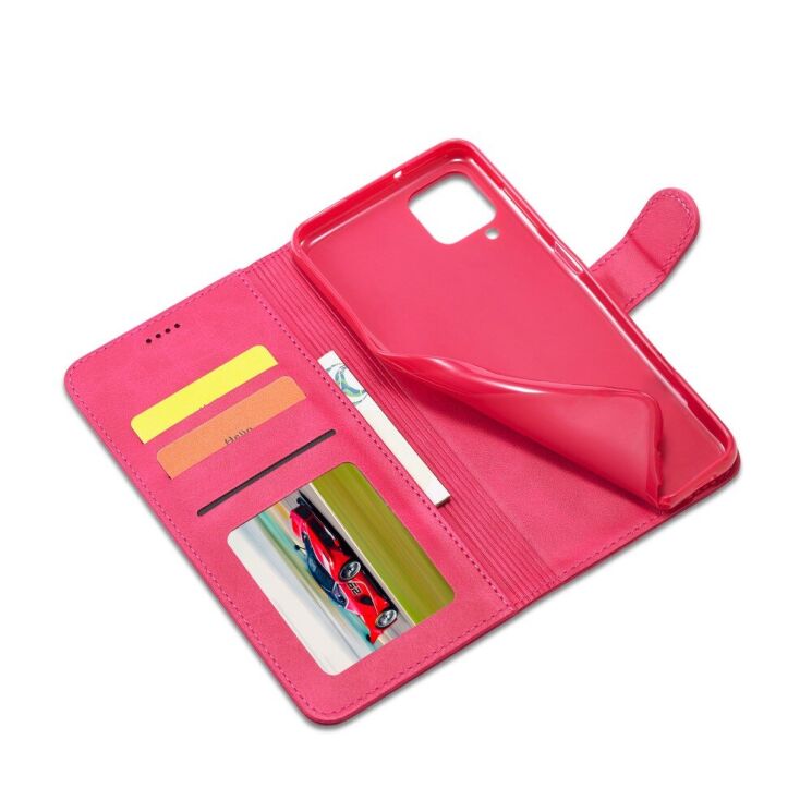 Чехол LC.IMEEKE Wallet Case для Samsung Galaxy A22 (A225) / M22 (M225) - Red: фото 8 из 17