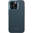Чохол Pitaka MagEZ Case Pro 4 для Apple iPhone 15 Pro (KI1508PPA) - Blue / Black (339589L)