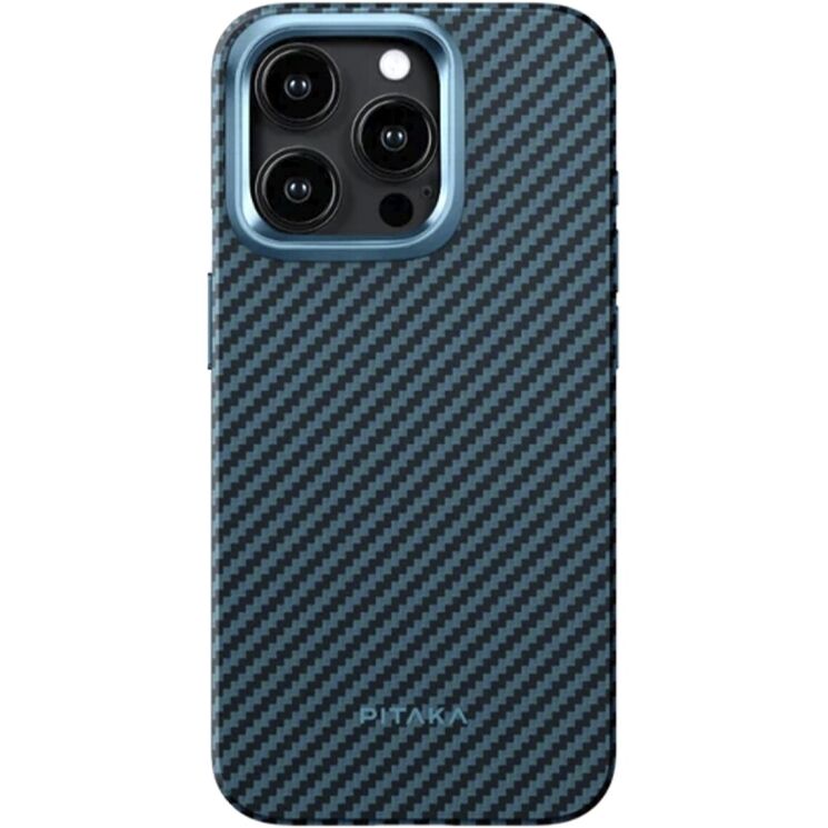 Чохол Pitaka MagEZ Case Pro 4 для Apple iPhone 15 Pro (KI1508PPA) - Blue / Black: фото 1 з 6
