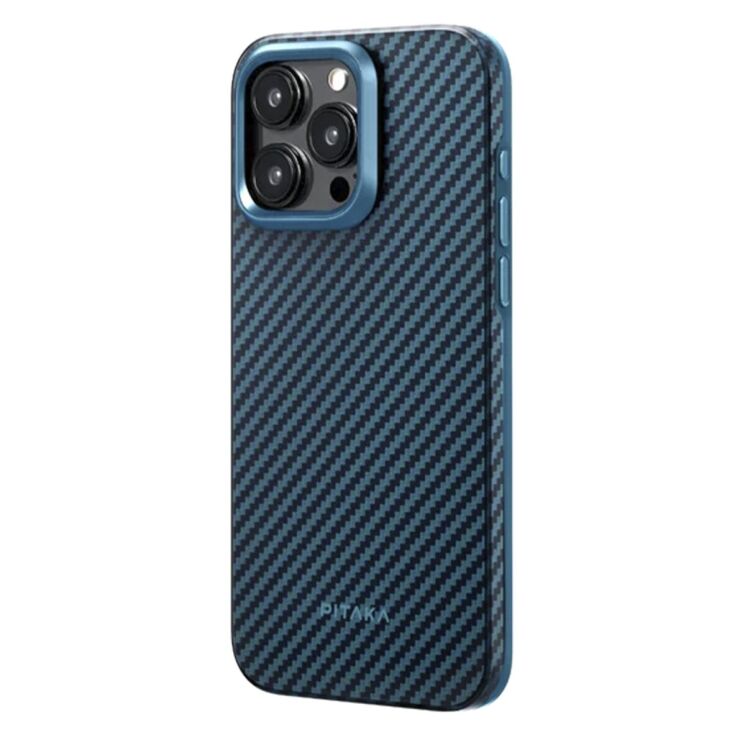 Чохол Pitaka MagEZ Case Pro 4 для Apple iPhone 15 Pro (KI1508PPA) - Blue / Black: фото 2 з 6
