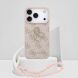Чехол с ремешком Guess 4G Strap 4G Classic Logo для iPhone 17 Pro (GUHCP17LP4GMGSP) - Pink (403268P). Фото 9 из 9