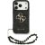 Чехол с ремешком Guess 4G Strap 4G Classic Logo для iPhone 17 Pro (GUHCP17LP4GMGSK) - Black: фото 1 из 9