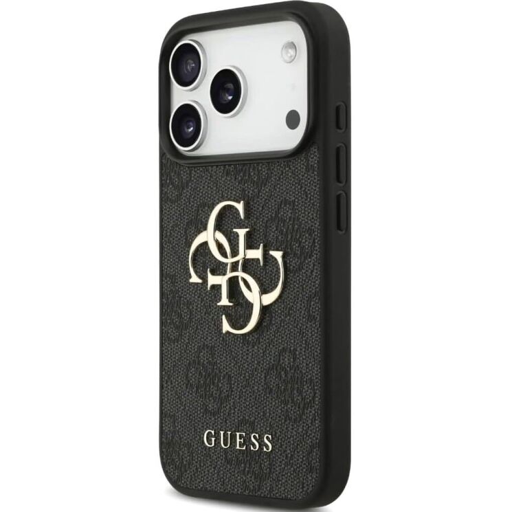 Чохол з ремінцем Guess 4G Strap 4G Classic Logo для iPhone 17 Pro (GUHCP17LP4GMGSK) - Black (403268B) Чохол з ремінцем Guess 4G Strap 4G Classic Logo для iPhone 17 Pro (GUHCP17LP4GMGSK) - Black: фото 3 з 9