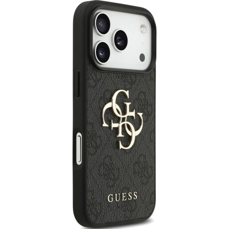 Чохол з ремінцем Guess 4G Strap 4G Classic Logo для iPhone 17 Pro (GUHCP17LP4GMGSK) - Black (403268B) Чохол з ремінцем Guess 4G Strap 4G Classic Logo для iPhone 17 Pro (GUHCP17LP4GMGSK) - Black: фото 4 з 9