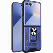 Чохол із захистом камери Deexe Armor Shield для Samsung Galaxy Flip 8 - Blue (423503L)