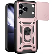 Чохол із захистом камери Deexe Armor Shield для TECNO Spark 50 - Rose Gold: фото 1 з 9