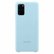 Чехол Silicone Cover для Samsung Galaxy S20 Plus (G985) EF-PG985TLEGRU - Sky Blue: фото 1 из 3
