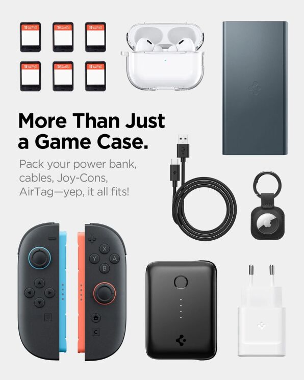 Чохол Spigen Nano Pop Pro для Nintendo Switch 2 (AGP09565) - Blueberry Navy: фото 9 з 13