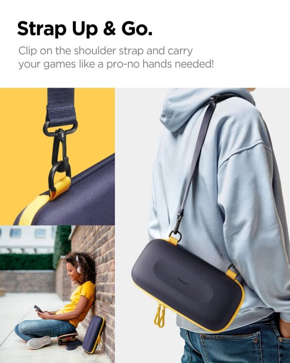 Чохол Spigen Nano Pop Pro для Nintendo Switch 2 (AGP09565) - Blueberry Navy: фото 8 з 13