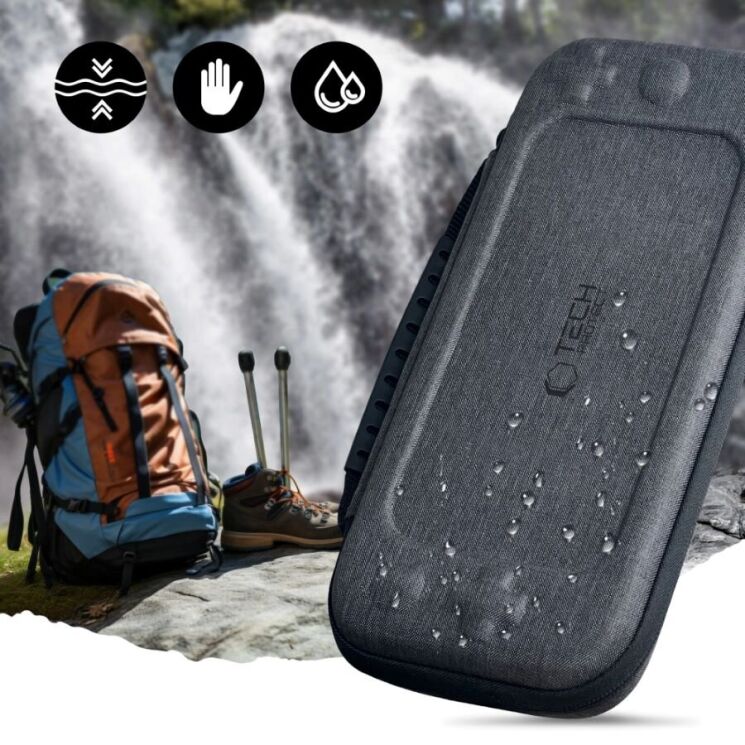 Чехол Tech-Protect Hardpouch для Nintendo Switch 2 - Dark Grey: фото 4 из 5